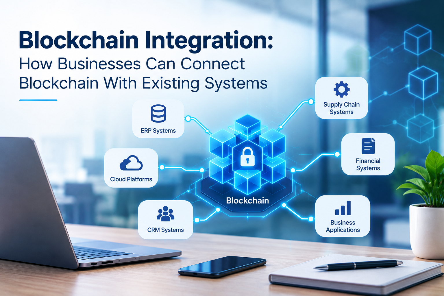 Blockchain Integration: How Businesses Can Connect Blockchain With Existing Systems